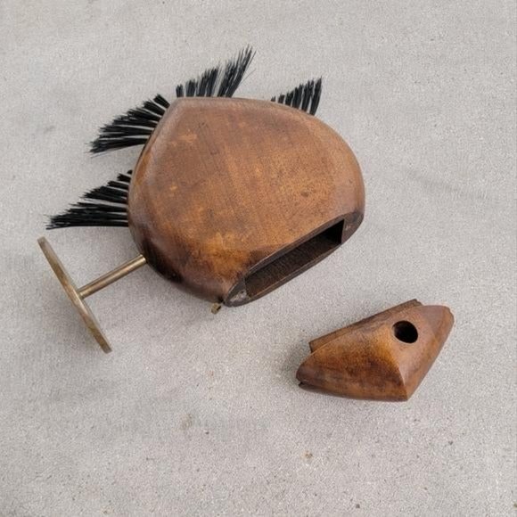 Mid Century Modern Fish Sculpture Coin Bank - Picture 5 of 8